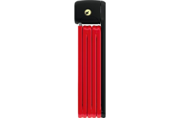 ABUS Faltschloss Bordo Lite 6055K/85 mit Halter SH 6055 rot