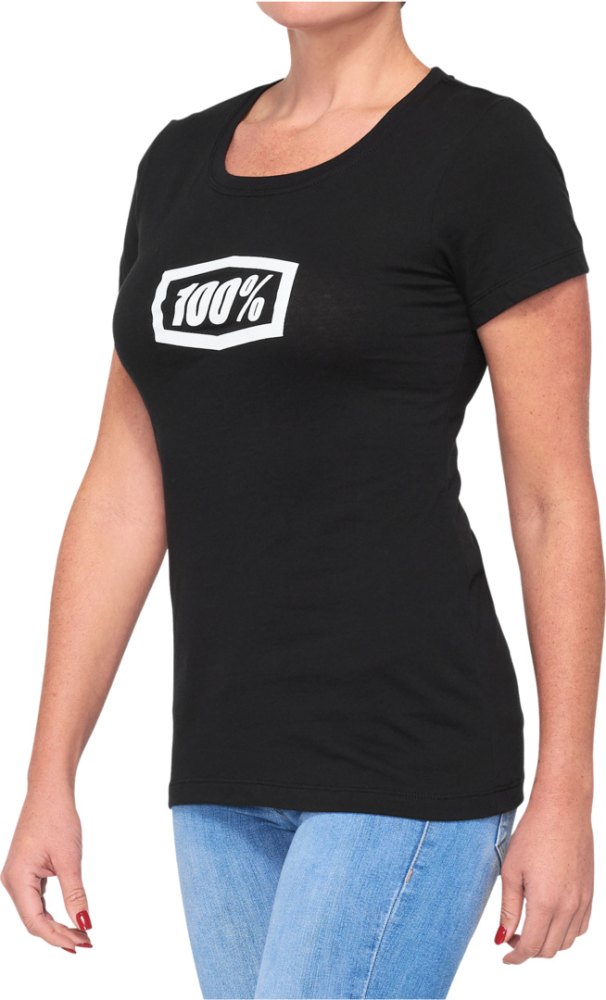 100percent Damen Tee Icon schwarz L