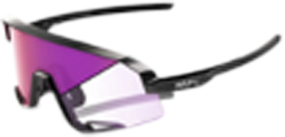 100percent SLENDALE - Gloss Black - Photochromic Purple Mirror
