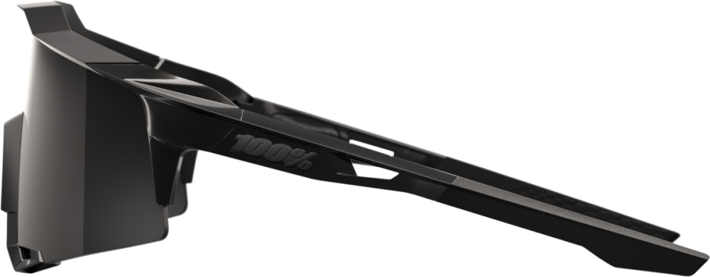 100percent SPEEDCRAFT - Matte Black Gloss Black - Black Mirror