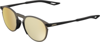 100percent LEGERE ROUND - Matte Black - HiPER Gold 24K Mirror