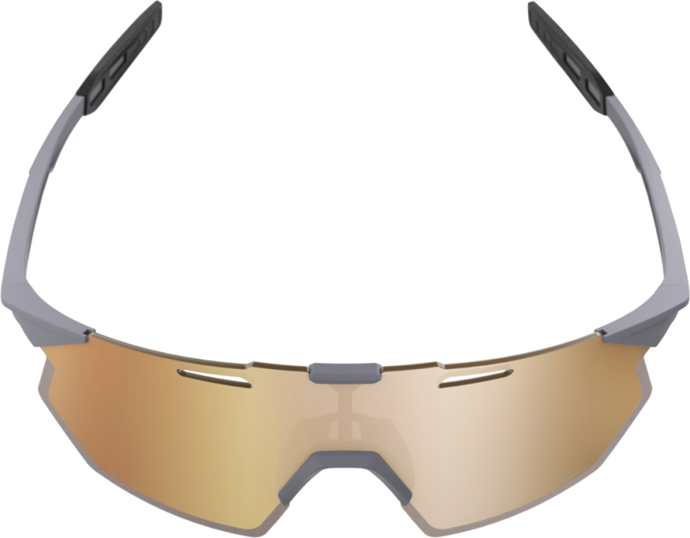 100percent HYPERCRAFT SQ - Soft Tact Grey - HiPER Copper Mirror