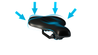 BikeYoke Sagma 130 mm. Blue.