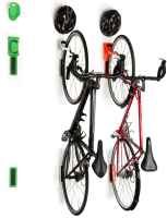 Cycloc Endo, Velo-Wandhalterung. Rot-Orange.