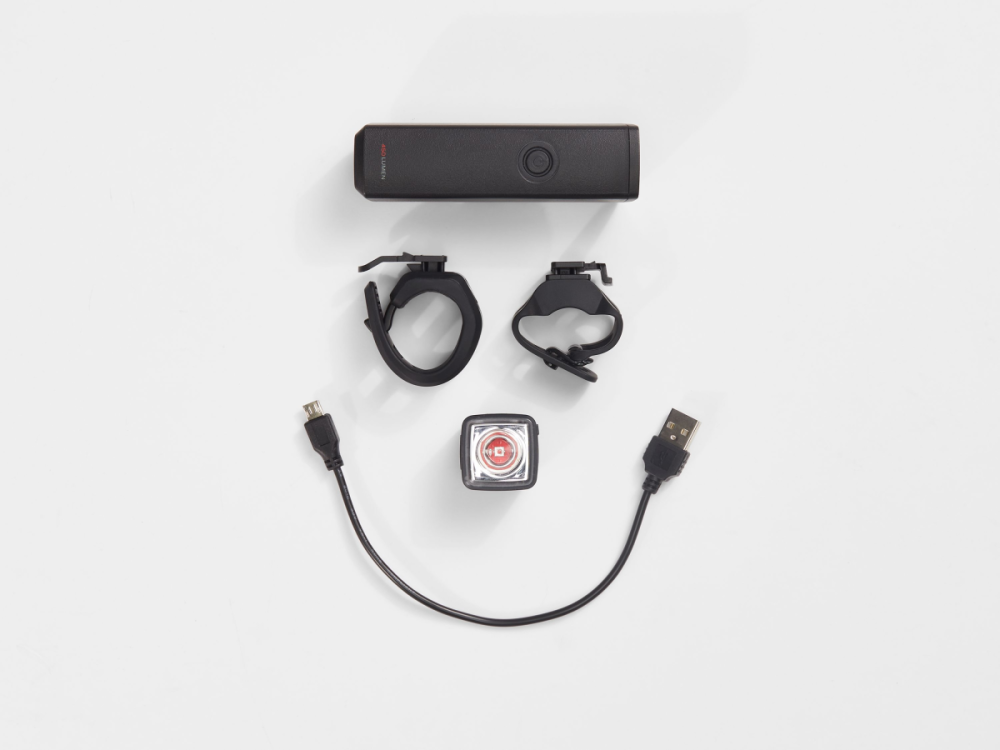 Trek Beleuchtung Commuter CompR/FlareRCity Recharge Black Set