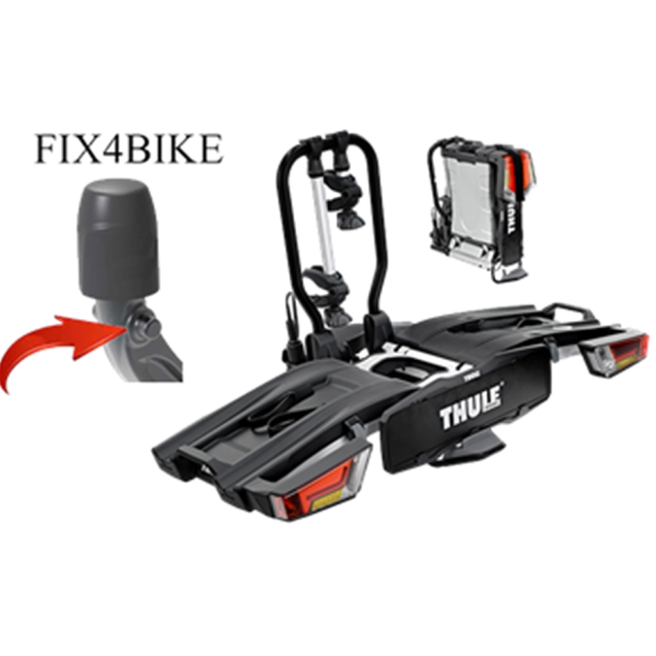 Thule Veloträger EasyFold 3 FIX4BIKE FIX4BIKE / 3 Velos / Stecker 13-pinFIX4BIKE, 22kg, für 3 Velos (966)