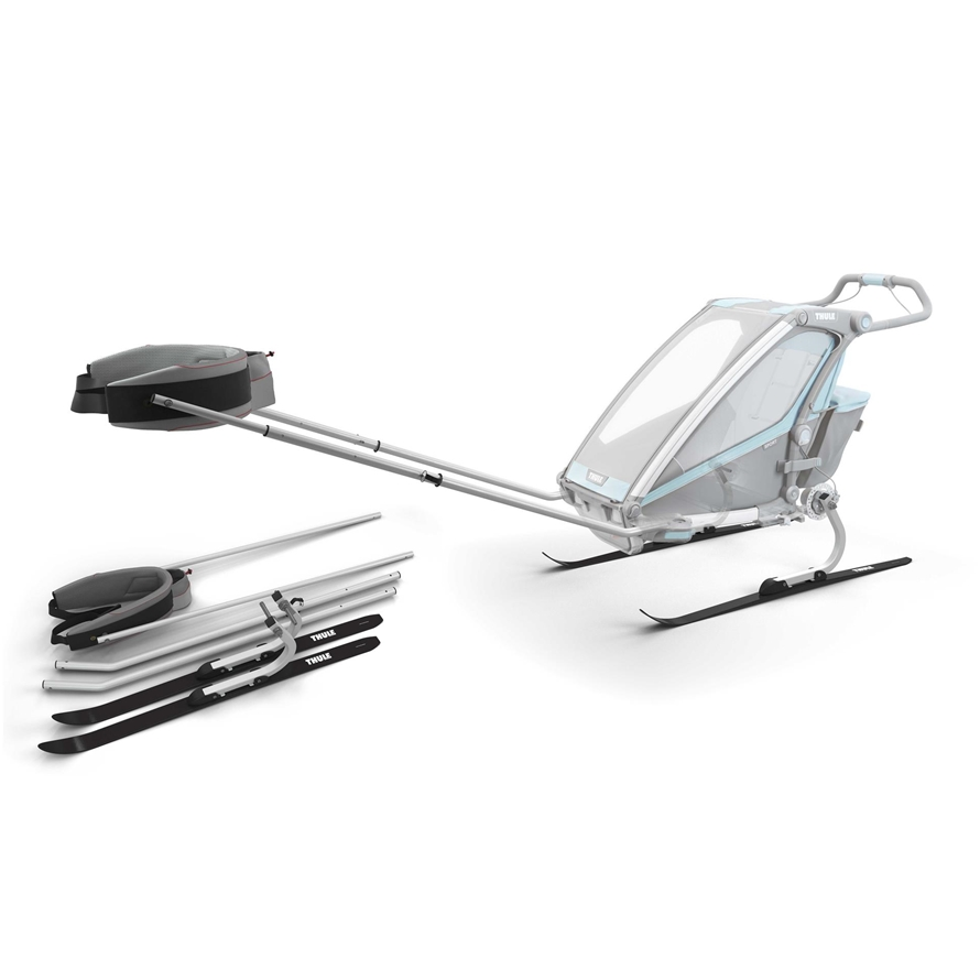Thule Skiset Chariot Anhänger Anhänger (rückwärtskompatibel)Machen Sie aus Ihrem ChariotMultisport Fahrrad