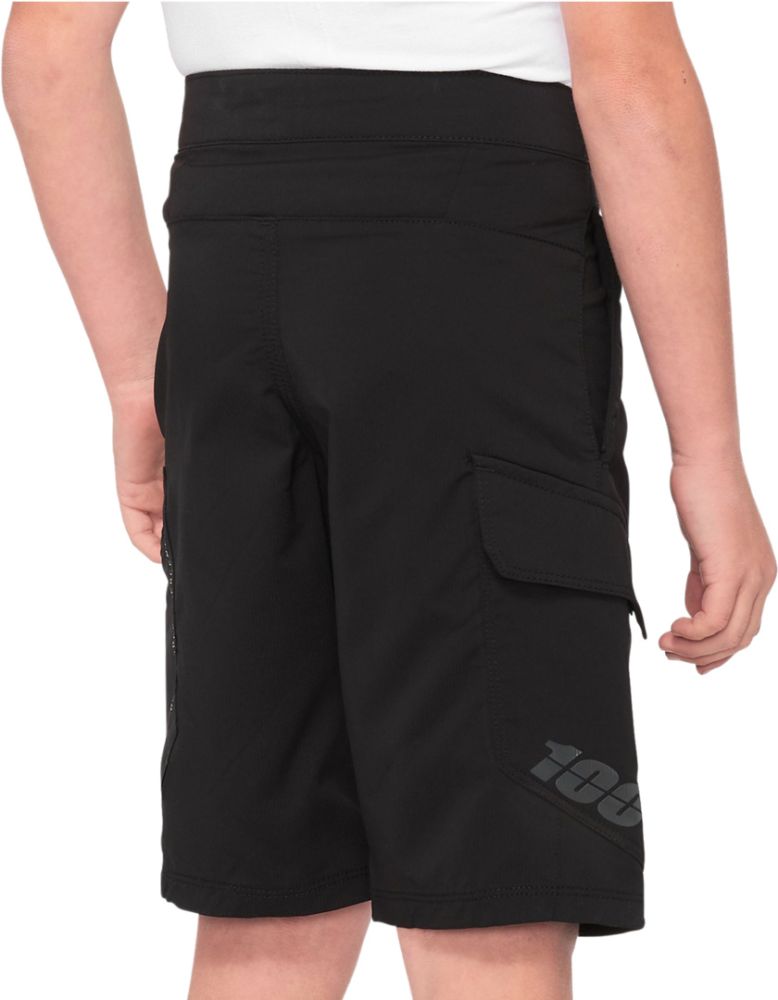 100percent Kinder Shorts Ridecamp schwarz 28