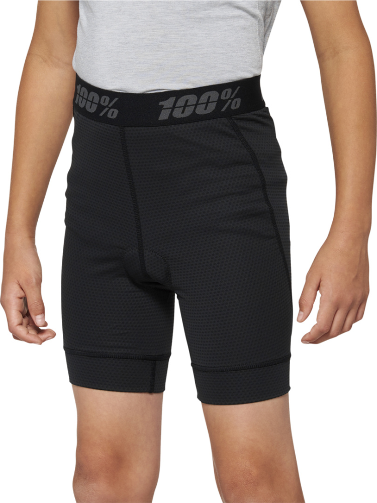 100percent Shorts Ridecamp Youth w-Liner schwarz 22