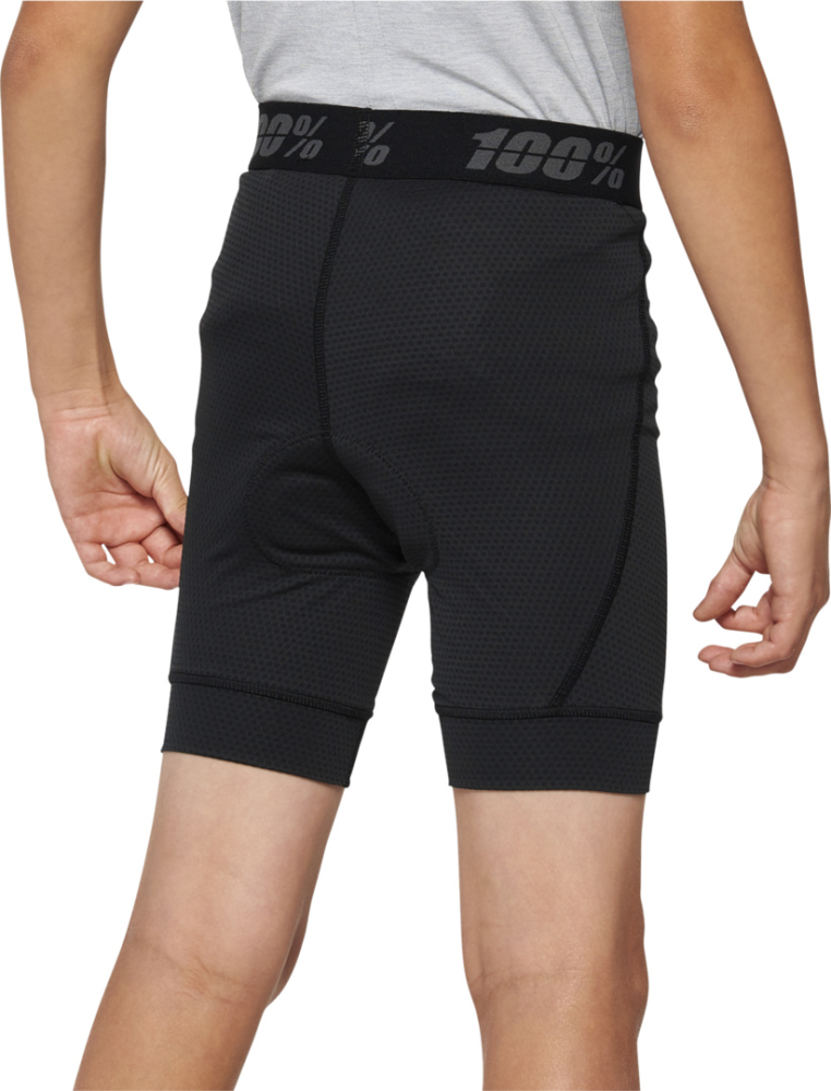 100percent Shorts Ridecamp Youth w-Liner schwarz 22