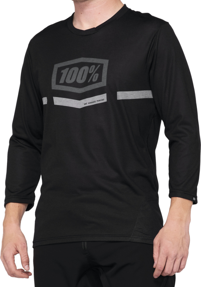 100percent 3/4 Jersey Airmatic schwarz M