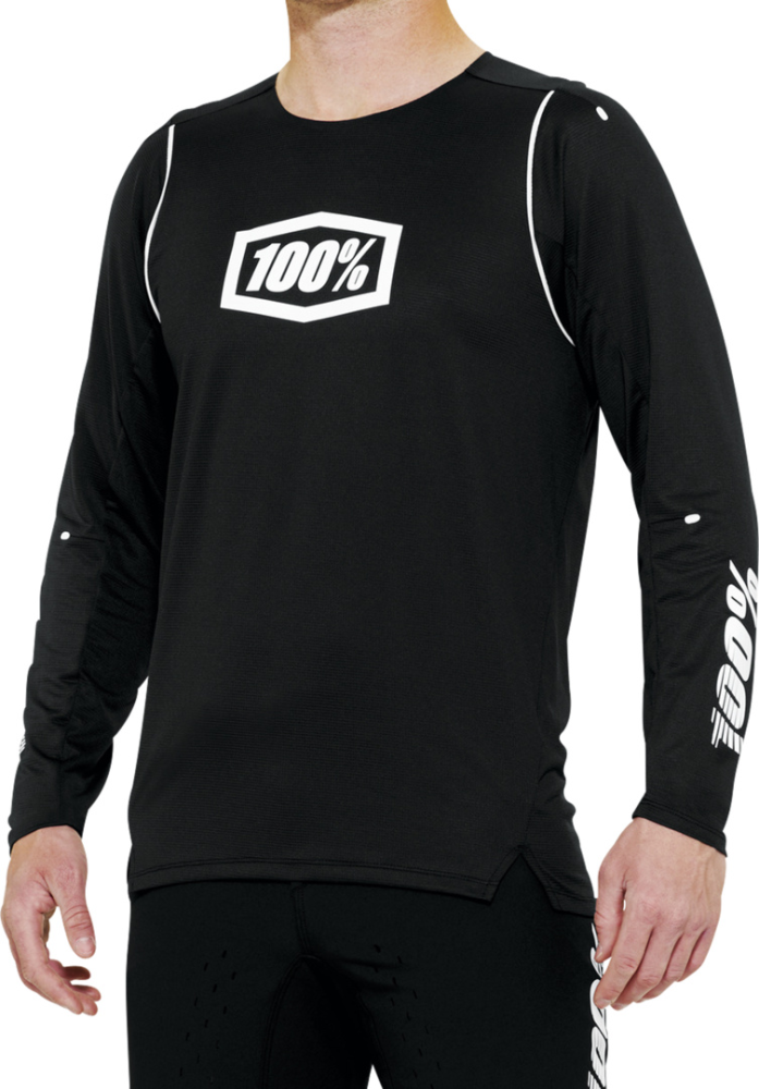 100percent R-CORE-X Long Sleeve Jersey schwarz S