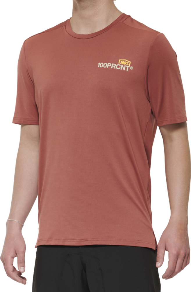 100percent Airmatic Short Sleeve Jersey cardinal M