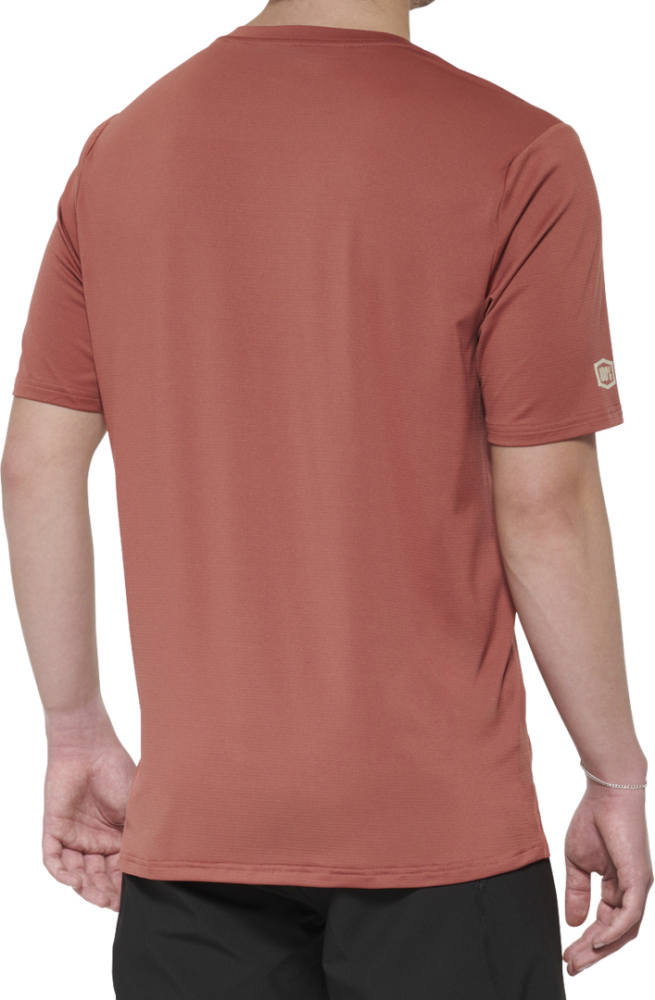 100percent Airmatic Short Sleeve Jersey cardinal M