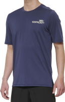 100percent Airmatic Short Sleeve Jersey indigo L