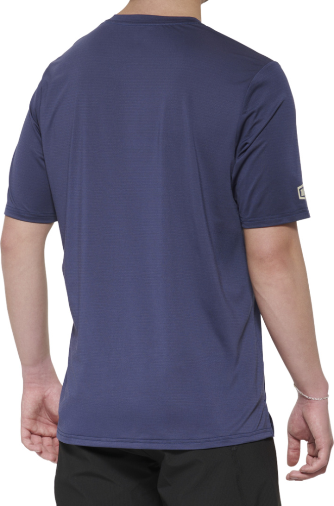 100percent Airmatic Short Sleeve Jersey indigo L