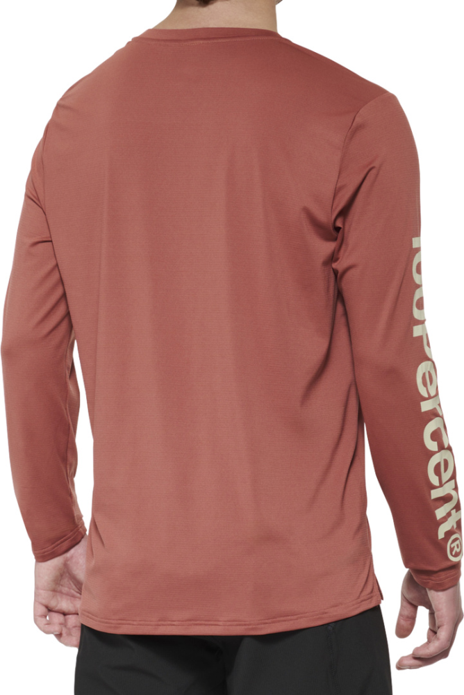 100percent Airmatic Long Sleeve Jersey cardinal XL