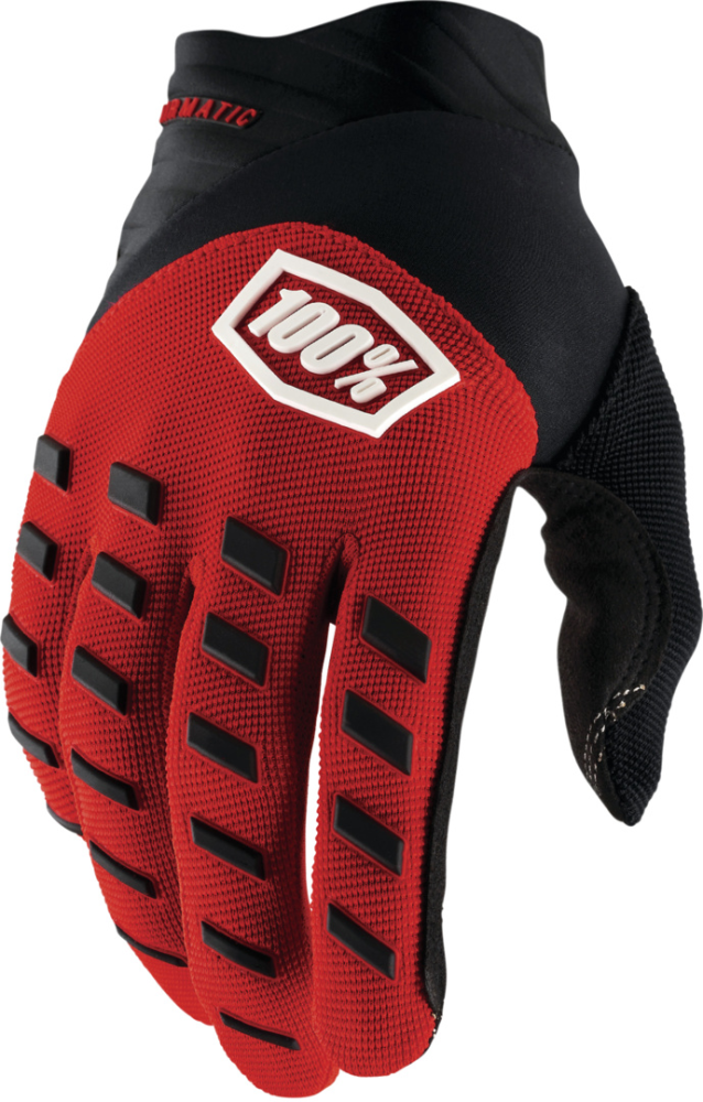 100percent Airmatic Gloves Red-Black rot XXL