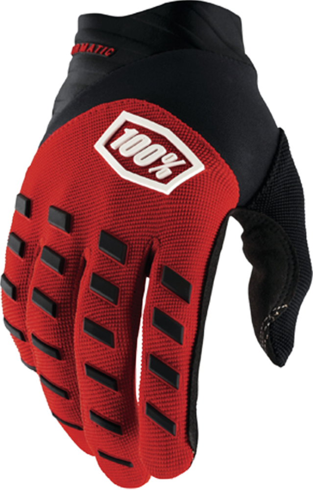 100percent Handschuhe Airmatic Youth rot-schwarz KM