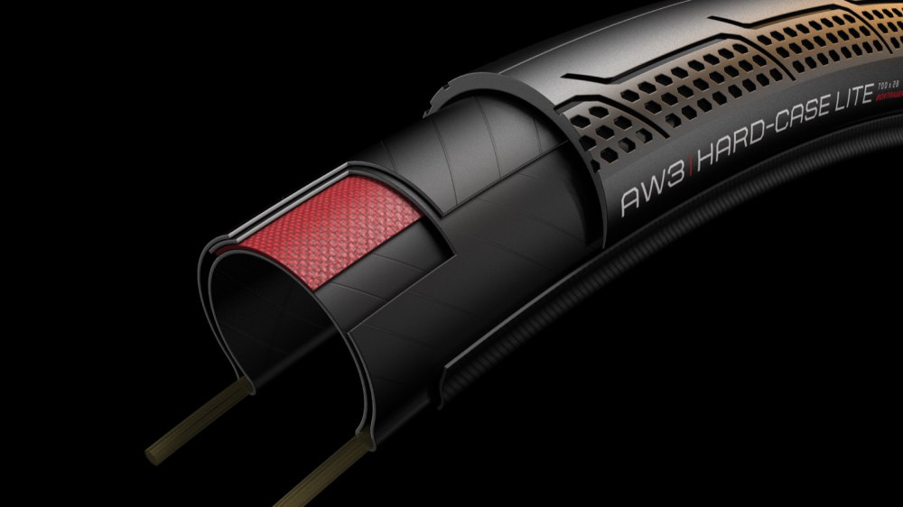 BONTRAGER Tire AW3 Hard-Case Lite 700x28c Reflective