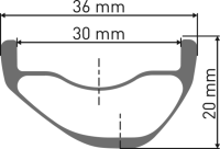 DT Swiss XRC 1200 SPLINE Laufrad 29" CL 30 148/12mm MS XD