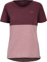 IXS Kids Flow Mountain Tech Tee taupe-raisin KM