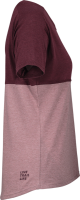IXS Kids Flow Mountain Tech Tee taupe-raisin KM