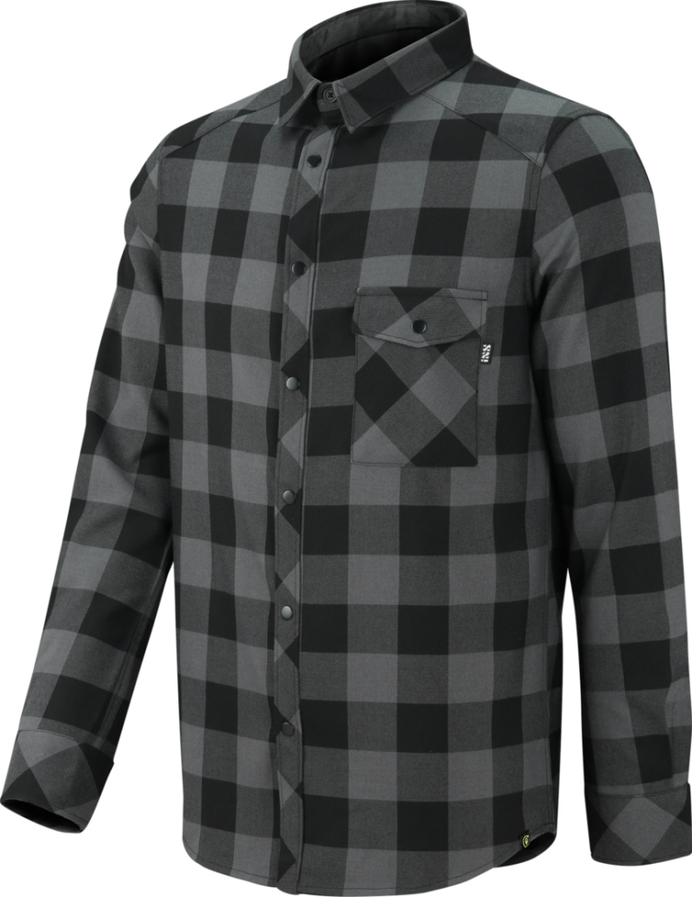 IXS Carve Digger Shirt graphit-schwarz S