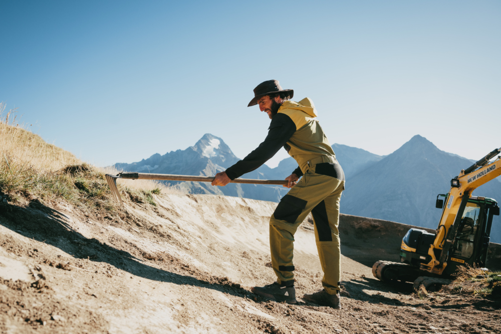 IXS Carve Digger Suit olive-acacia-coffee XL