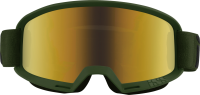IXS Goggle Hack olive/ mirror gold one-size