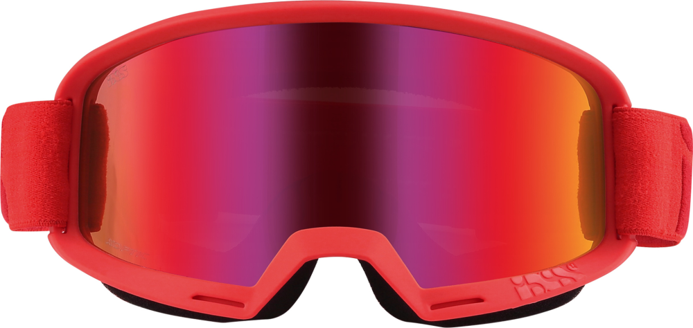 IXS Goggle Hack Rennrot OS