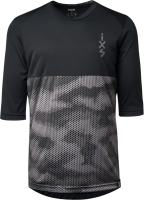IXS Carve 1.0 3/4 Jersey schwarz-graphit L