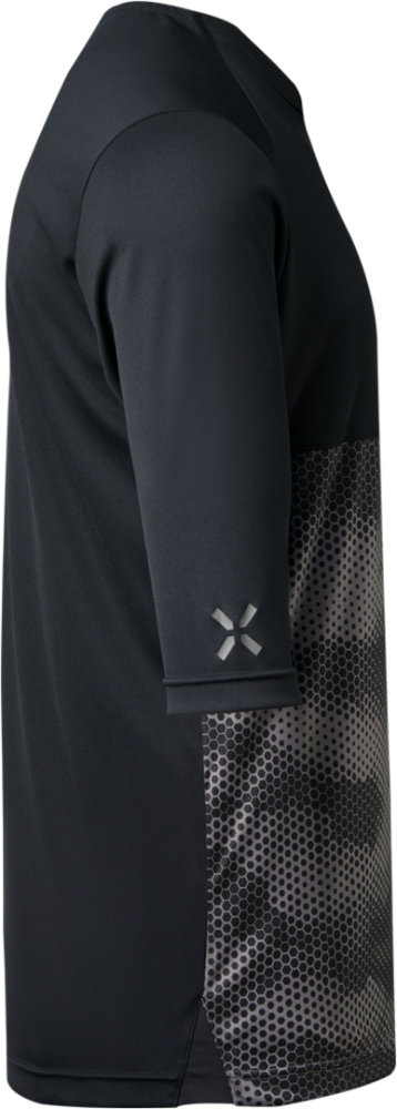 IXS Carve 1.0 3/4 Jersey schwarz-graphit L