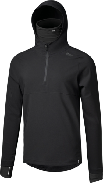 IXS Carve 1.0 Hooded Jersey schwarz