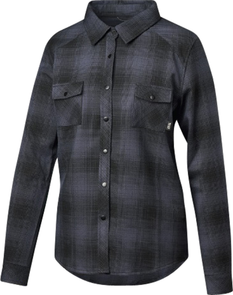 IXS Damen Carve 1.0 Shirt anthrazit-schwarz 38