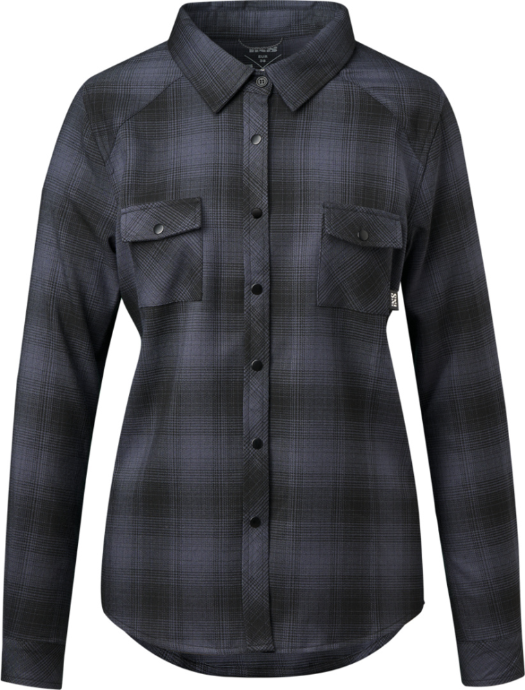 IXS Damen Carve 1.0 Shirt anthrazit-schwarz 38