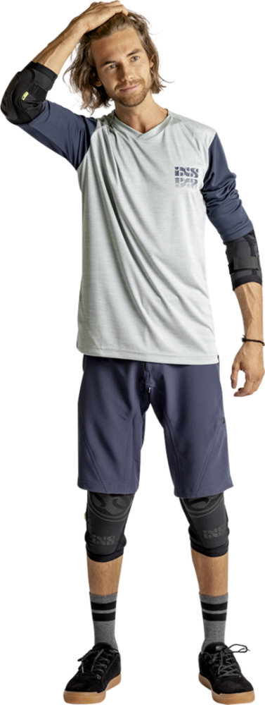 IXS Carve X Jersey jade-solid marine S