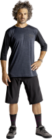 IXS Carve X Jersey schwarz-solid schwarz M