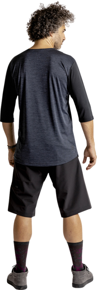 IXS Carve X Jersey schwarz-solid schwarz M