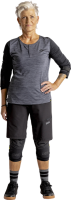 IXS Women's Carve X 3/4 Henley graphit-solid schwarz 34