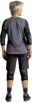 IXS Women's Carve X 3/4 Henley graphit-solid schwarz 34