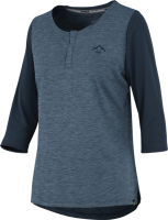 IXS Women's Carve X 3/4 Henley storm-marine 36