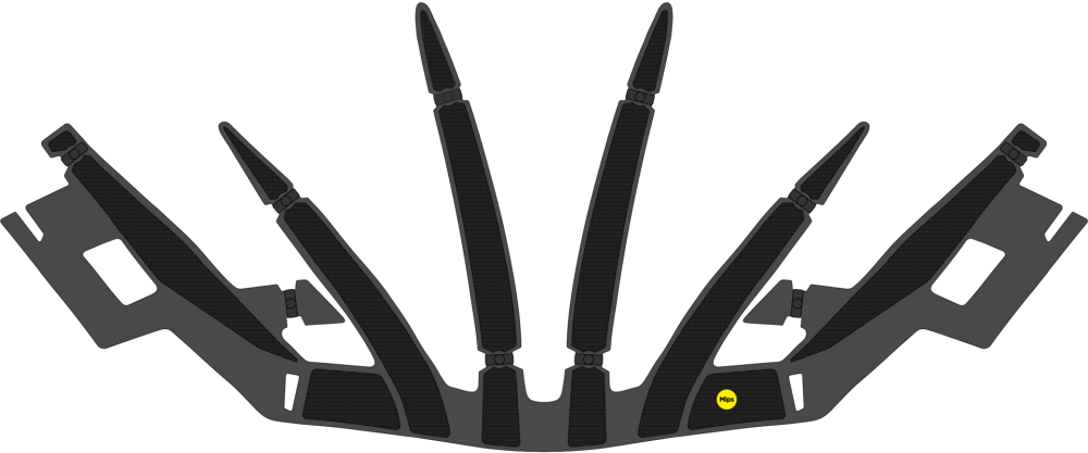IXS pad kit MIPS Trail EVO schwarz ML