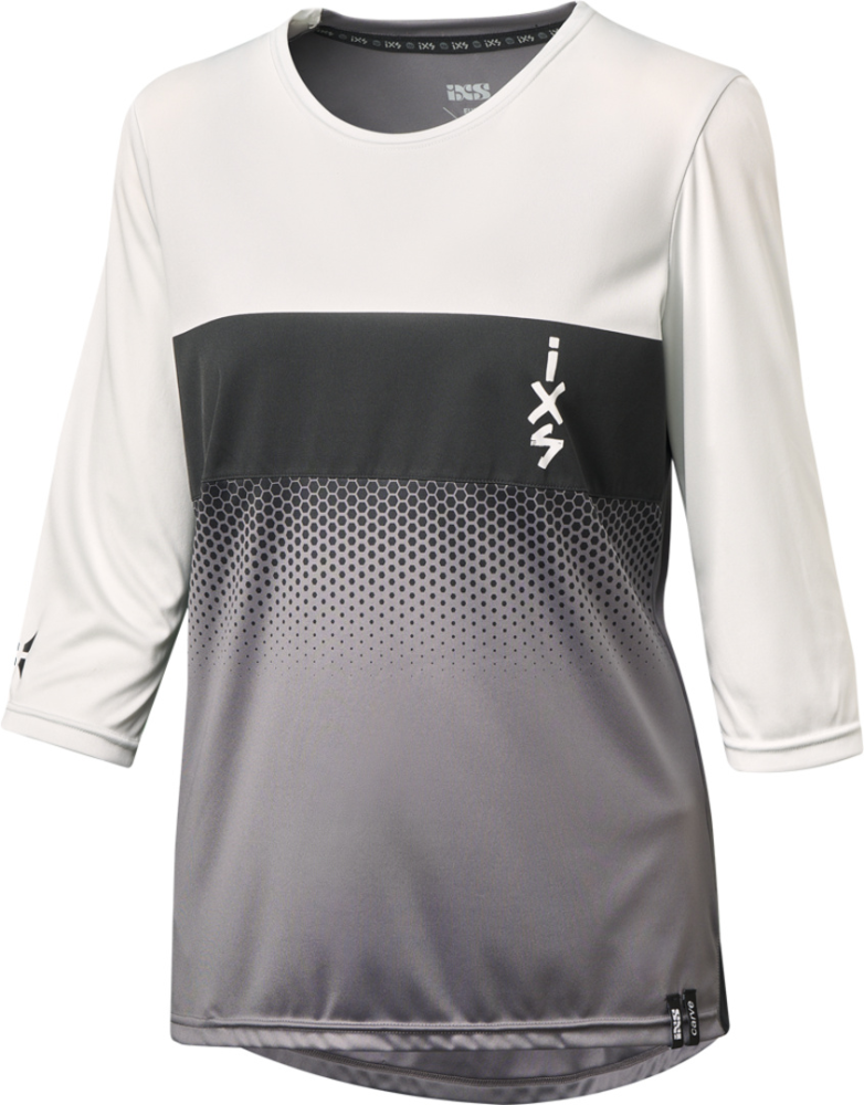 IXS Damen Carve 1.0 3/4 Jersey blue blush-graphit 38
