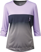 IXS Damen Carve 1.0 3/4 Jersey lavender-graphit 36