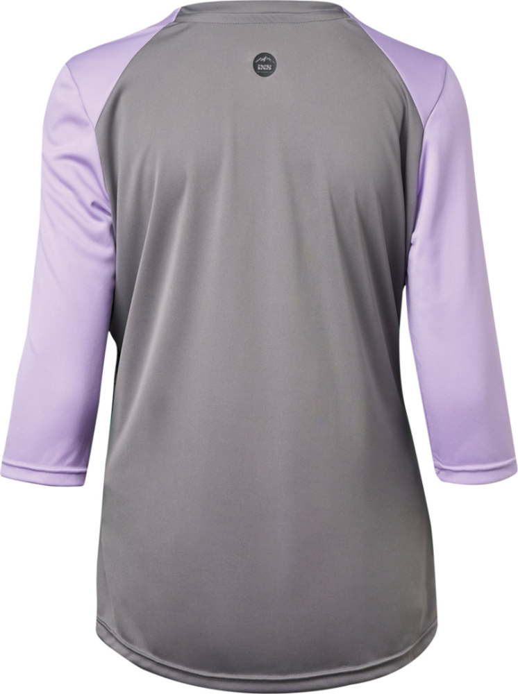 IXS Damen Carve 1.0 3/4 Jersey lavender-graphit 36