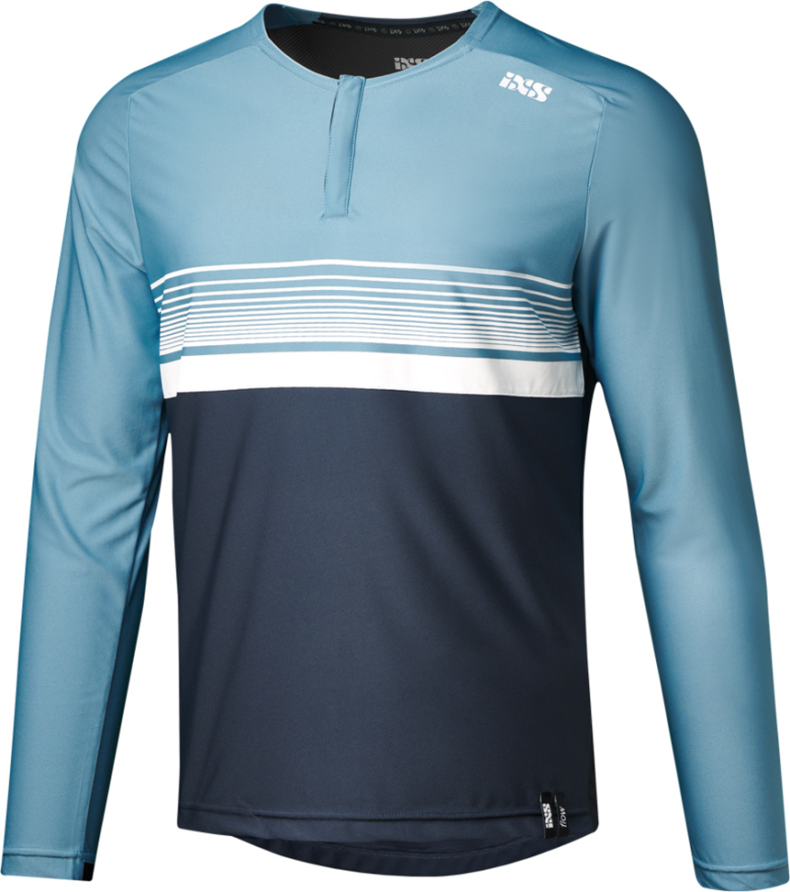 IXS Flow Lite 1.0 Henley ocean-marine L