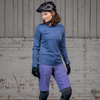 IXS Flow X Women long sleeve jersey grape 38