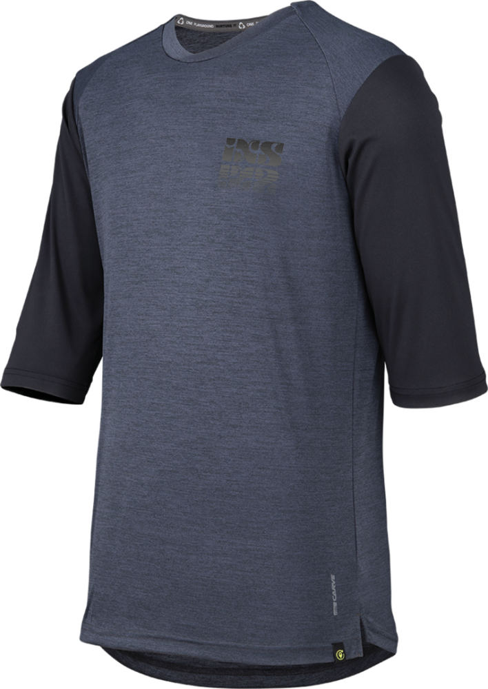 IXS Kids Carve X Jersey schwarz-solid black KS