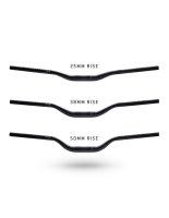 PNW Lenker, RANGE HANDLEBAR GEN 4, 800mm Breite, 31.8mm Durchmesser, 25mm Rise, grau - CEMENT GREY, für